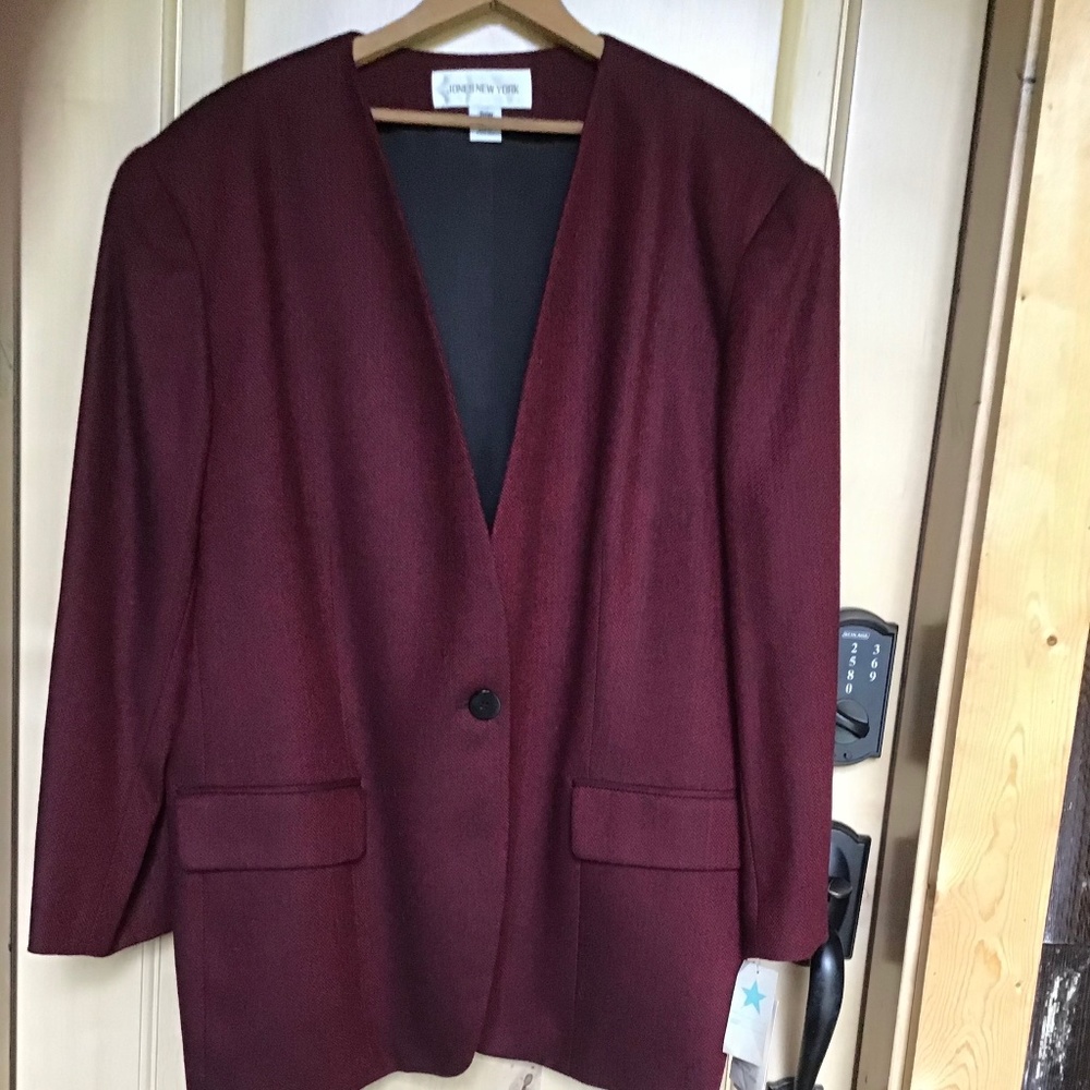 Jones Harris tweed jacket (Bordeaux)